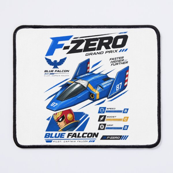 Item preview, Blue Falcon Illustration with Bold and Dynamic Design designed and sold by imagenes.