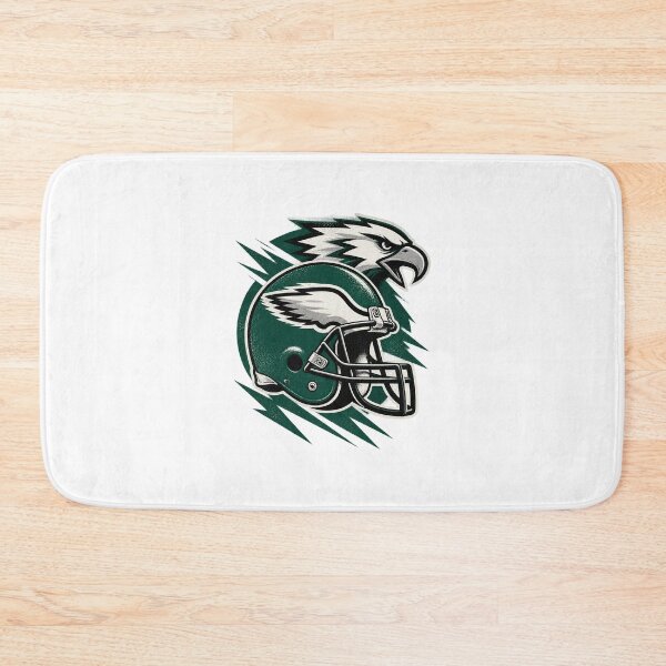 Item preview, Philadelphia Eagles Inspired Retro Football Helmet Design for Fans designed and sold by slowhandsnot tt.