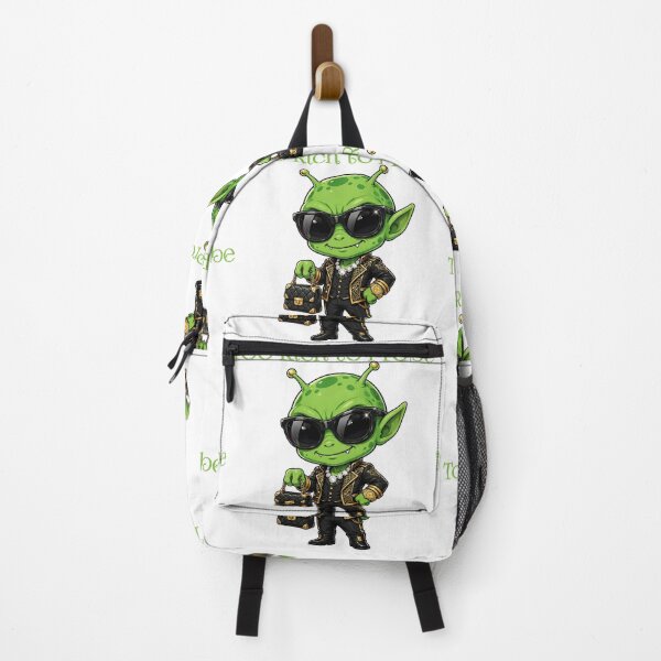 Item preview, Too Rich to Probe Alien Luxury Sticker designed and sold by Moodoncraft-.