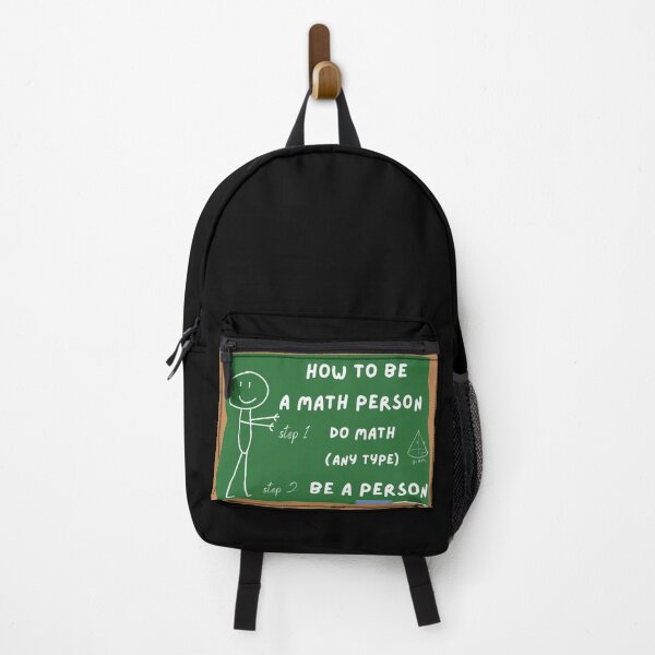 Item preview, How to Be a Math Person - Funny Math Quote designed and sold by AnulaArt.