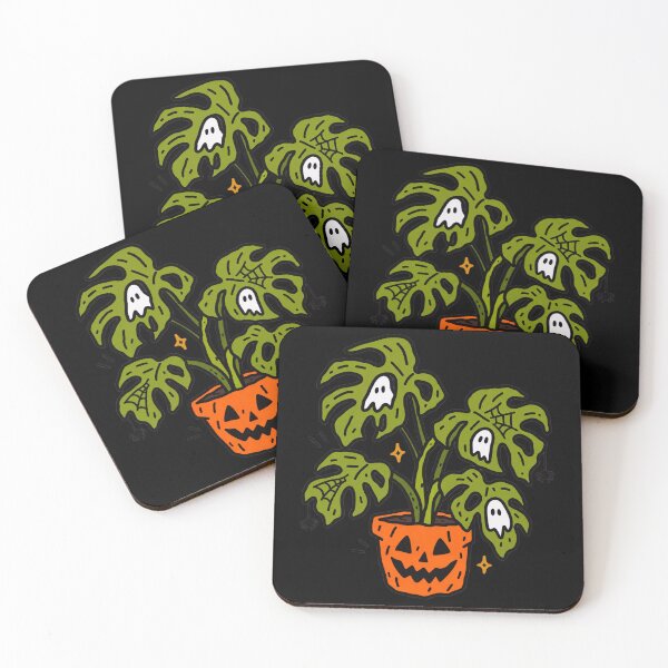 Item preview, Halloween Monstera Ghost Plant designed and sold by MonkiFlipp.