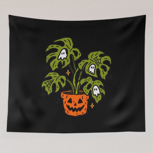 Item preview, Halloween Monstera Ghost Plant designed and sold by MonkiFlipp.