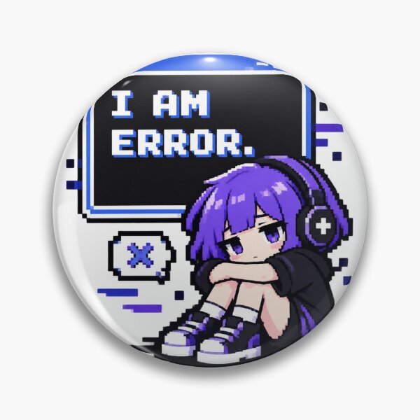 Item preview, I AM ERROR Retro Video Game Inspired Graphic Design designed and sold by imagenes.