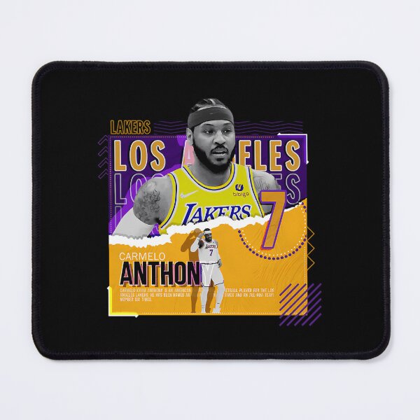Item preview, Carmelo-Anthony-Basketball-Paper-Poster-Lakers designed and sold by OfficialPNGs.