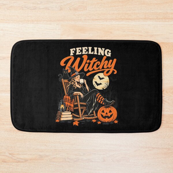 Item preview, Feeling Witchy Halloween Coffee Witch designed and sold by HarinDonreka.