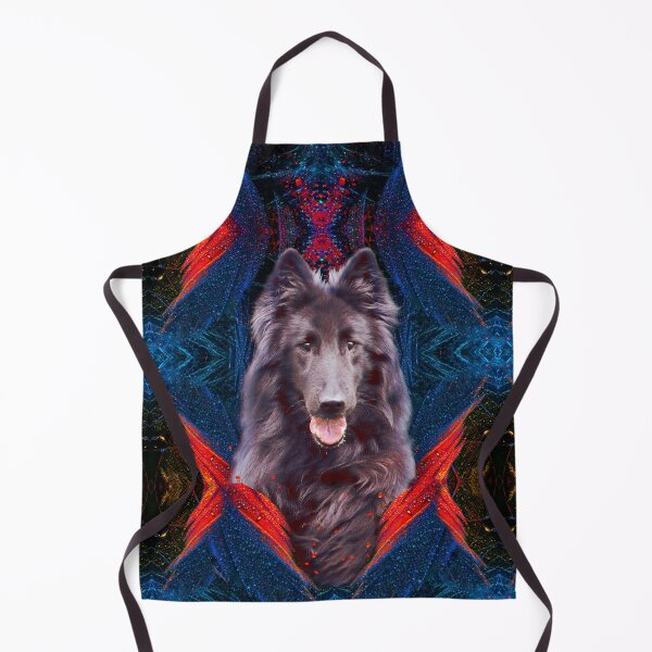 Item preview, Groenendael Belgian Shepherd Dog / Luxury pattern designed and sold by EglesCreations.