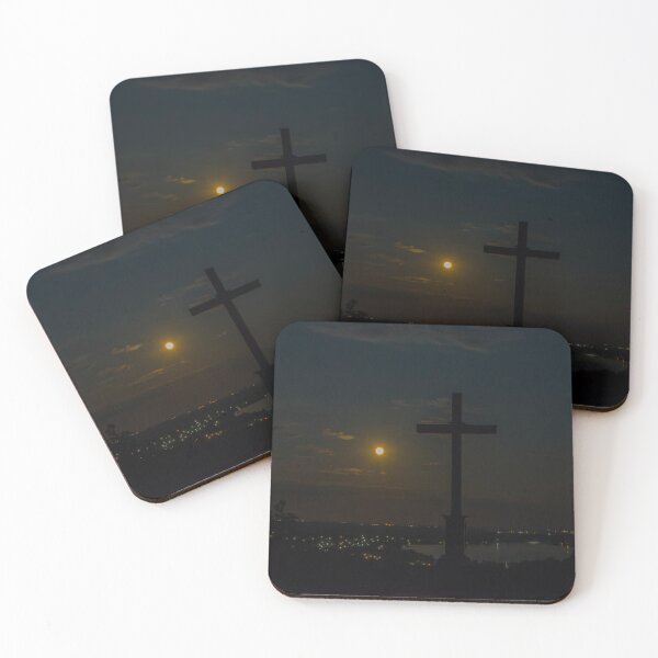 Item preview, Cross Under the Moonlit Sky designed and sold by Medve Photography & Design.