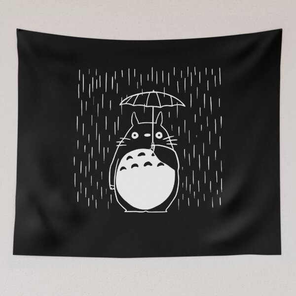 Item preview, Totoro Rainy Day Umbrella Graphic designed and sold by neelydirt-r.