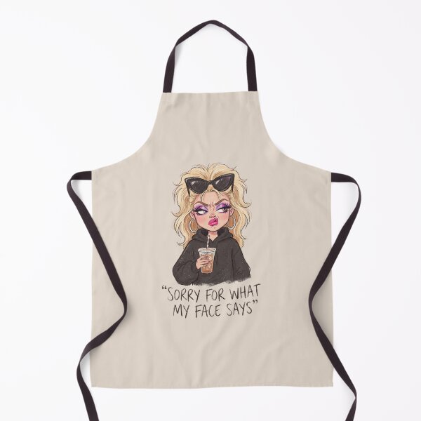 Item preview, Sorry for What My Face Says designed and sold by dudelinart.