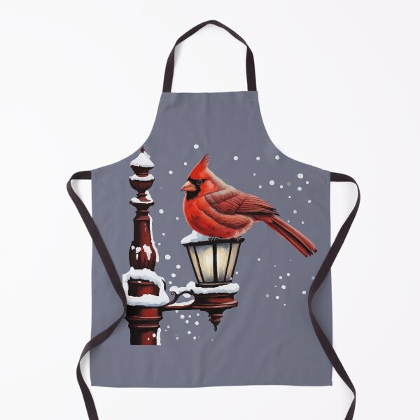 Item preview, Winter Scene With Cardinal Bird Holiday Christmas designed and sold by taiche.