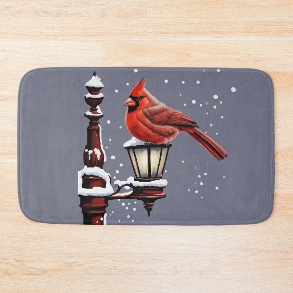 Item preview, Winter Scene With Cardinal Bird Holiday Christmas designed and sold by taiche.