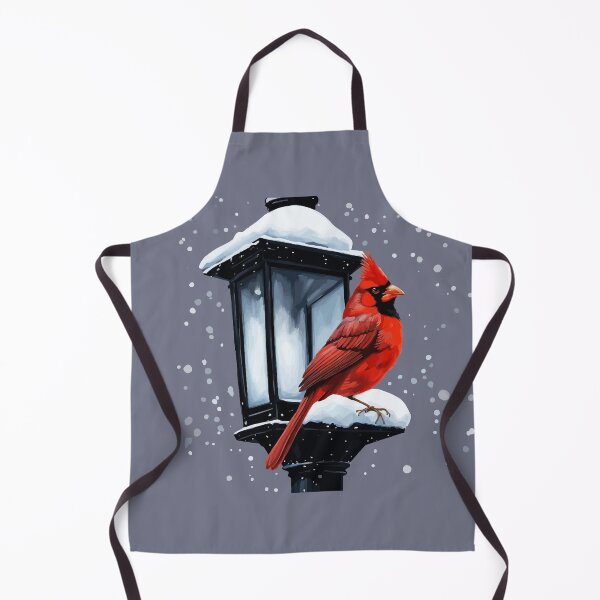 Item preview, Winter Scene With Cardinal Bird Holiday Christmas designed and sold by taiche.