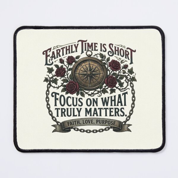 Item preview, Earthly Time Is Short designed and sold by MagicArtzz.