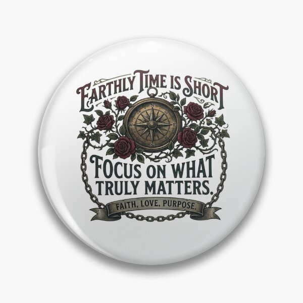 Item preview, Earthly Time Is Short designed and sold by MagicArtzz.
