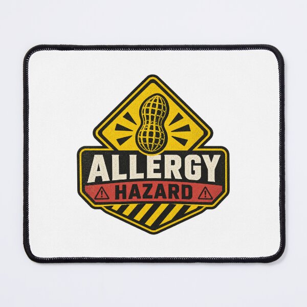 Item preview, Peanuts Are Evil Danger Hazard Sign Design for Peanut Allergy Awareness designed and sold by Bayanihan.