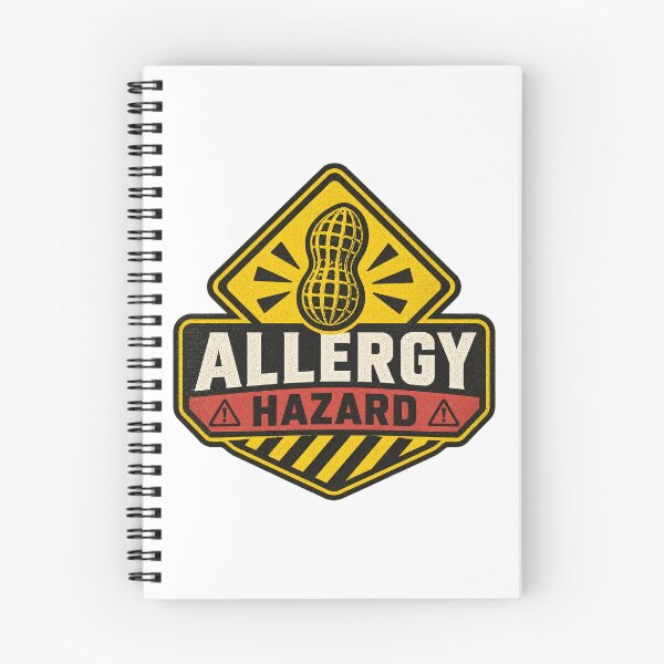 Item preview, Peanuts Are Evil Danger Hazard Sign Design for Peanut Allergy Awareness designed and sold by Bayanihan.