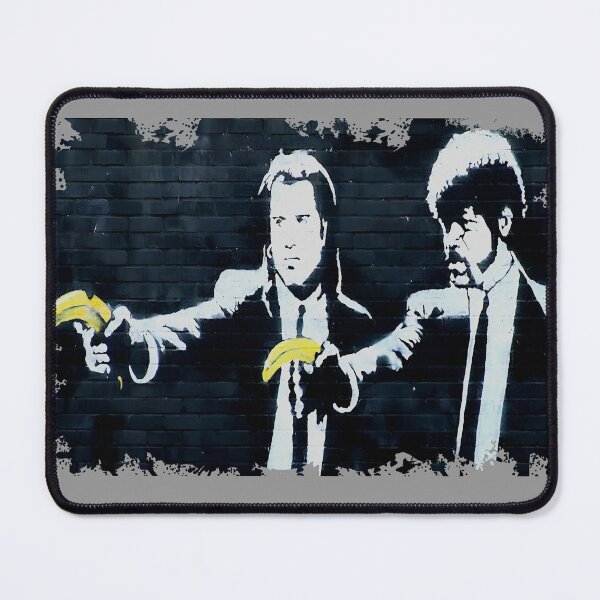 Item preview, Banksy Banana Guns Graffiti Street Art designed and sold by SampleRoulette.