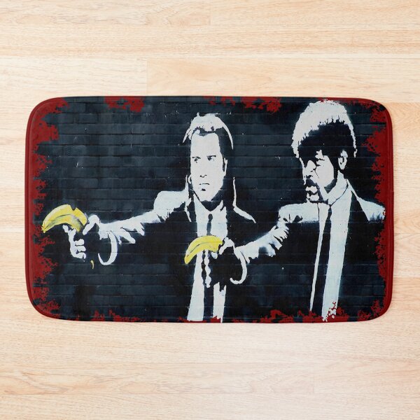 Item preview, Banksy Banana Guns Graffiti Street Art designed and sold by SampleRoulette.