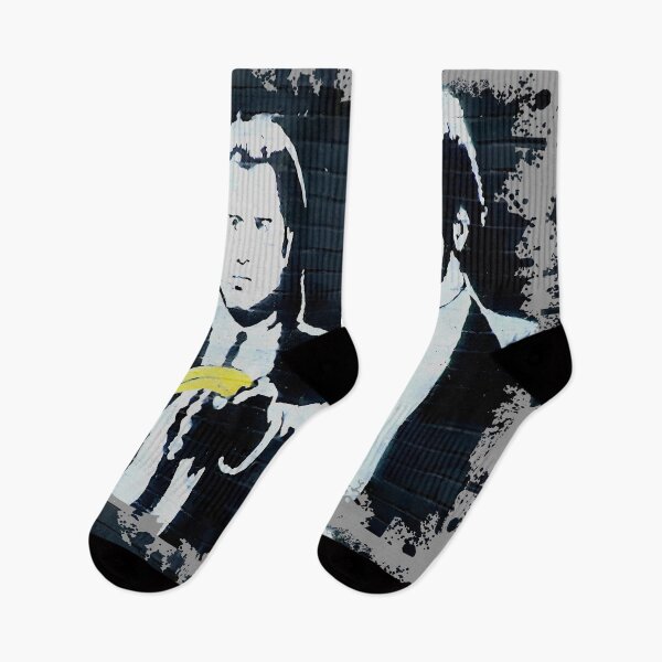 Item preview, Banksy Banana Guns Graffiti Street Art designed and sold by SampleRoulette.
