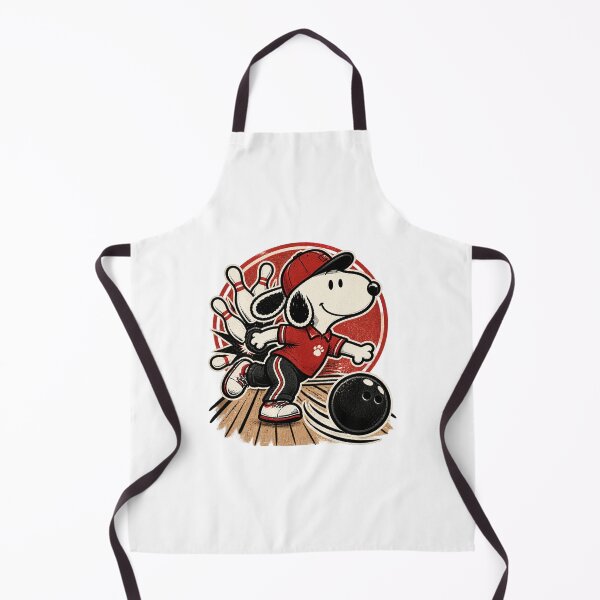 Item preview, Snoopy Beagle Perfect Bowling Throw Sports Fan Art Design designed and sold by Bayanihan.