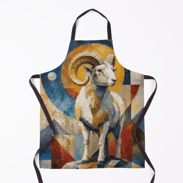 Item preview, Aries Ram Painting – Astrology and Zodiac Art designed and sold by GalleryKauffeld.