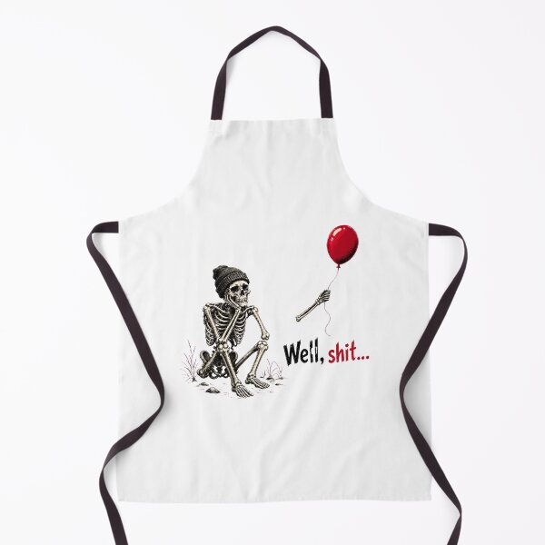Item preview, Well Shit Skeleton Balloon Shirt Funny Meme Halloween Kids designed and sold by Dmo3HarkoArt.