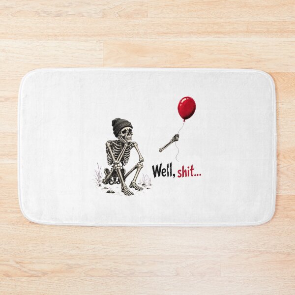 Item preview, Well Shit Skeleton Balloon Shirt Funny Meme Halloween Kids designed and sold by Dmo3HarkoArt.