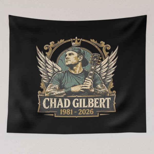 Item preview, Chad Gilbert Tribute Artwork New Found Glory Pop Punk Musician designed and sold by Decoration Ideas.