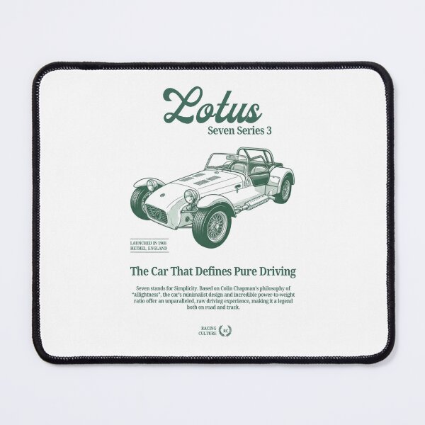 Item preview, Legendary Retro British Vintage Lotus Seven designed and sold by Fuel-Shirts.