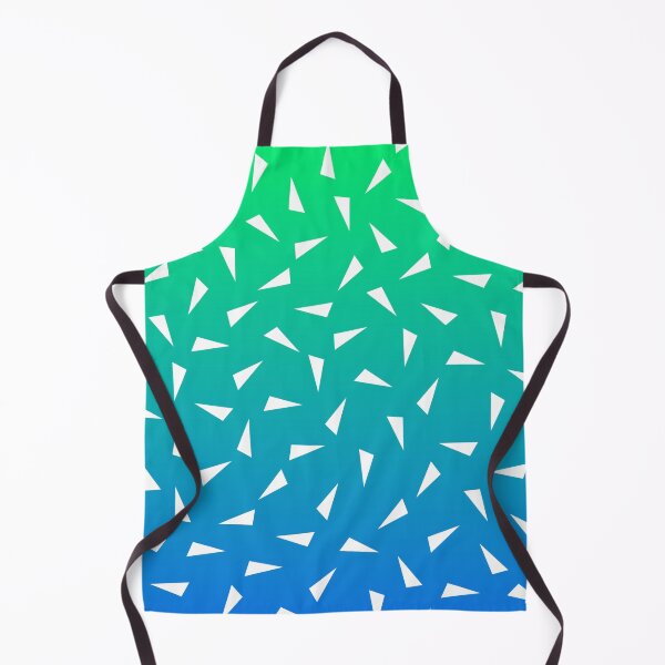 Item preview, Confetti Triangle Neon Green Blue Ombre designed and sold by Zaya_art.