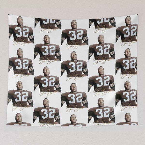 Item preview, Rest In Peace Jim Brown 32 designed and sold by ImpracticalTe.