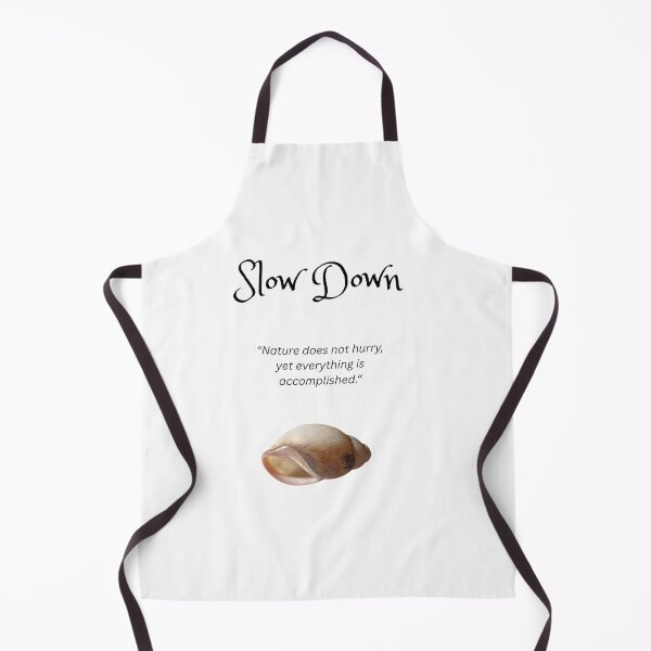 Item preview, Slow Down Snail Shell Inspirational Quote designed and sold by PicturePic.