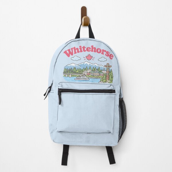 Item preview, Whitehorse Canada Cute Pink Kawaii City designed and sold by HowToCanadian.