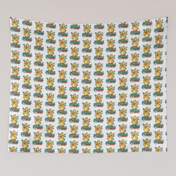 Item preview, Cute Psyduck Inspired Cartoon Character Design with Quirky Expression designed and sold by TheDemgenerate.