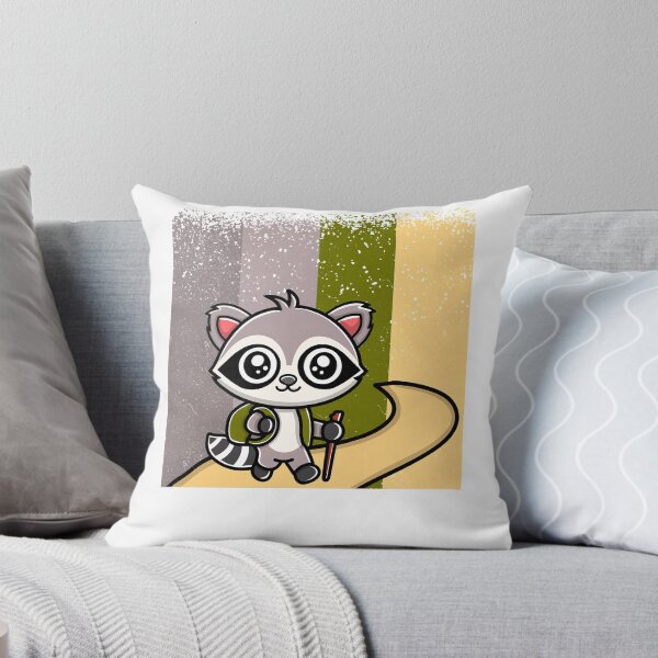 Item preview, Raccoon Funny Raccon Cute Distressed Hiking Raccoon  designed and sold by Setaraxia.