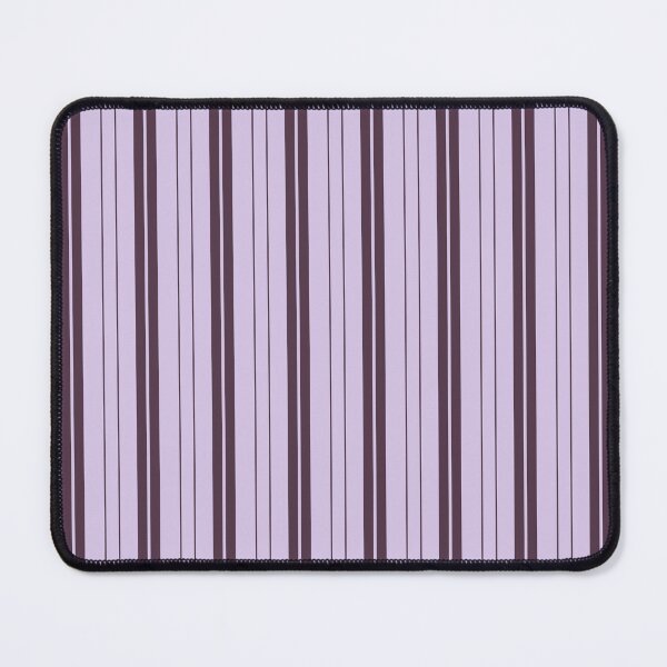 Item preview, Aubergine and Soft Lilac Double Stripes designed and sold by AKAYOLO.