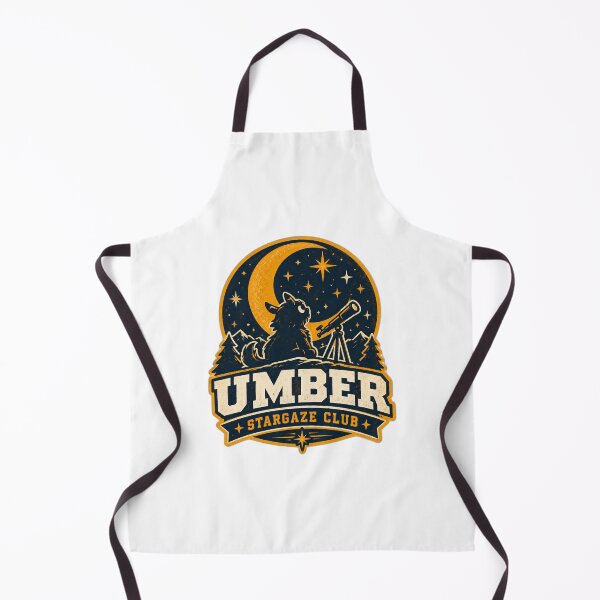 Item preview, Umber Stargazing Club Celestial Night Sky Astronomy Design designed and sold by TheDemgenerate.