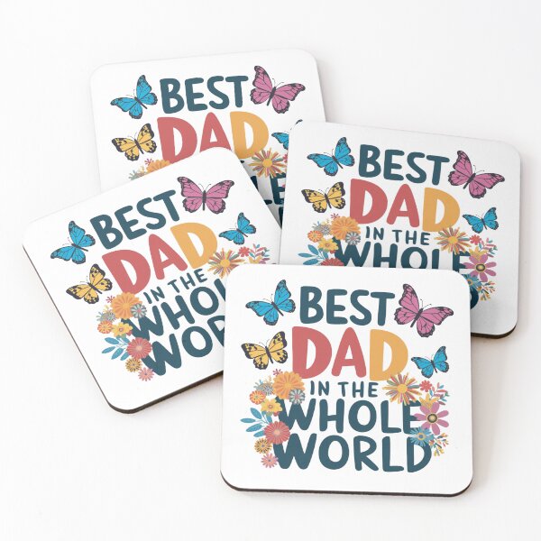 Item preview, Best Dad In The Whole World designed and sold by ZooStateofMind.