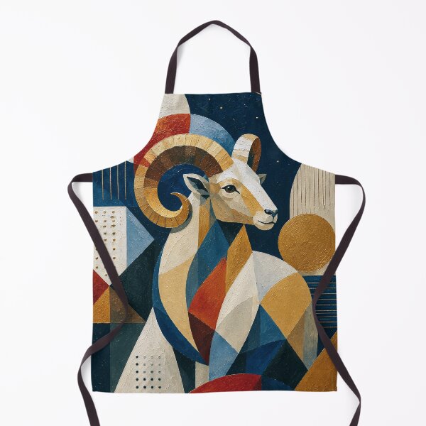 Item preview, Aries Painting – Symbolic Zodiac and Astrology Art designed and sold by GalleryKauffeld.