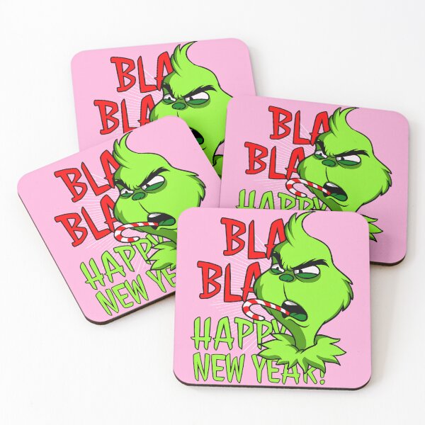 Item preview, Grinch Happy New Year  designed and sold by Wadernelon.