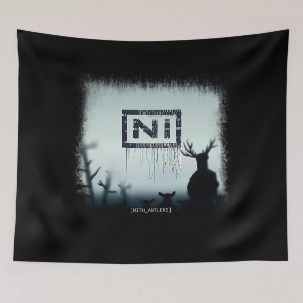 Item preview, Ni Knights With Antlers Album Cover Parody-Music Lovers Humor designed and sold by VinoPvpCaDa1v10.