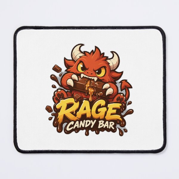 Item preview, Retro Style Rage Candy Bar Graphic Design for Fans of Vintage Sweets designed and sold by TheDemgenerate.