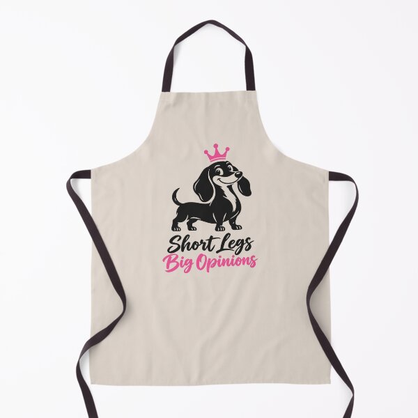 Item preview, Short Legs Big Opinions Dachshund Queen designed and sold by MavtM.