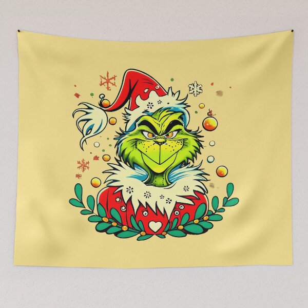 Item preview, Christmas Grinch designed and sold by Wadernelon.