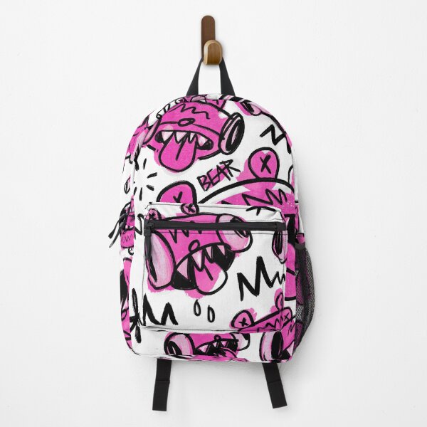 Item preview, Pink Monster Bear Doodle designed and sold by Nate Bear.