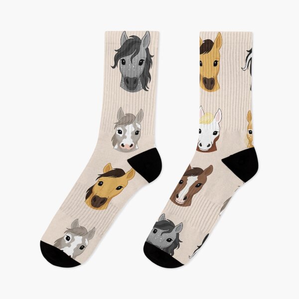 Item preview, Cartoon Horses designed and sold by Krameri Creations.