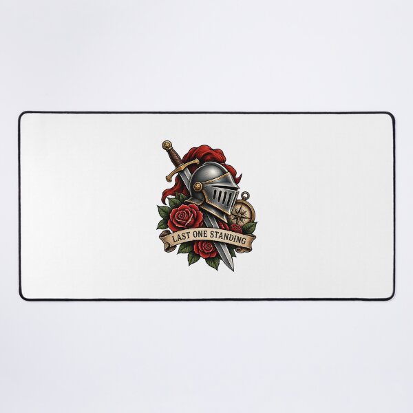 Item preview, Last One Standing PUBG Inspired Gaming Tattoo Design designed and sold by MirDemirDemirer.