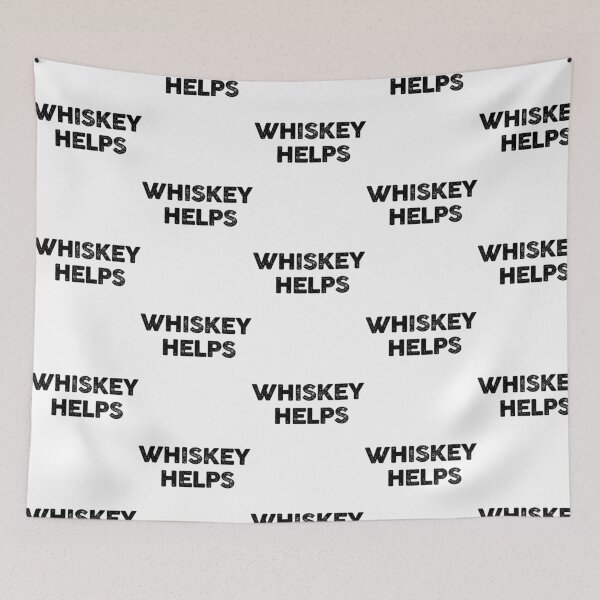 Item preview, Whiskey Helps designed and sold by ImpracticalTe.