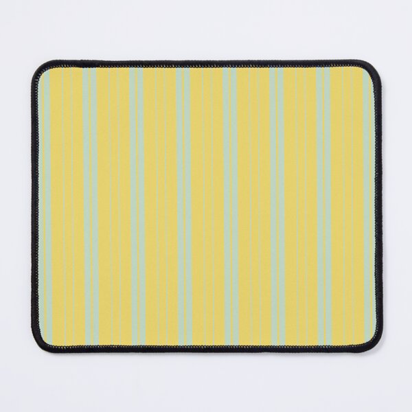Item preview, Mint Green and Warm Yellow Double Stripes designed and sold by AKAYOLO.