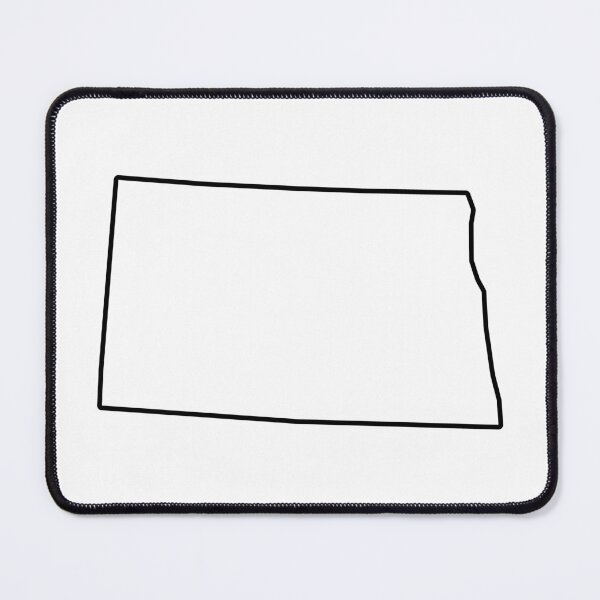 Item preview, North Dakota Shape Outline ND designed and sold by shitpostee.